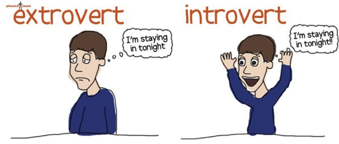 I’m an introvert, not a troglodyte!